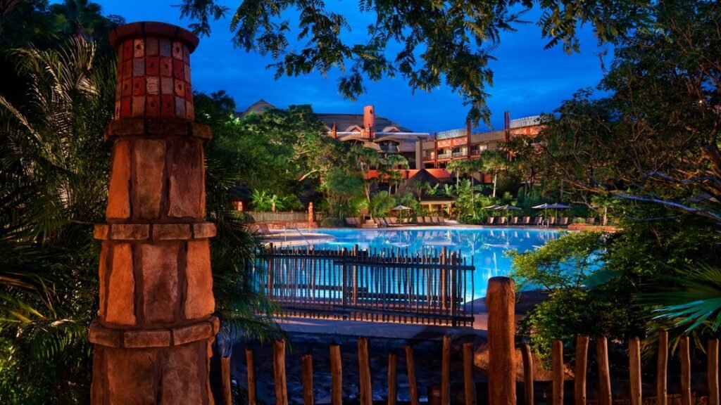 Disney’s Animal Kingdom Lodge — resort view