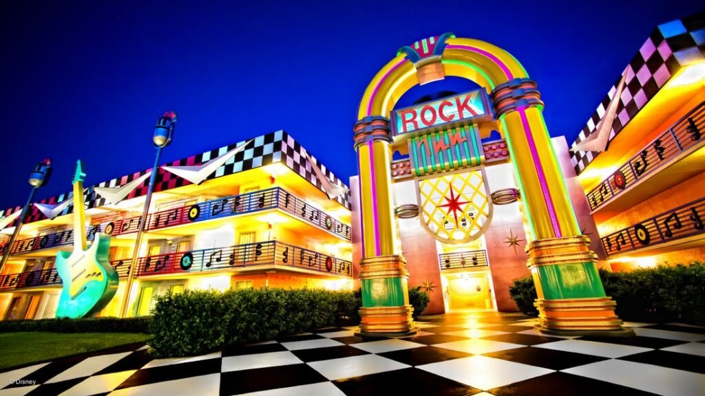 Disney’s All-Star Music Resort — resort view
