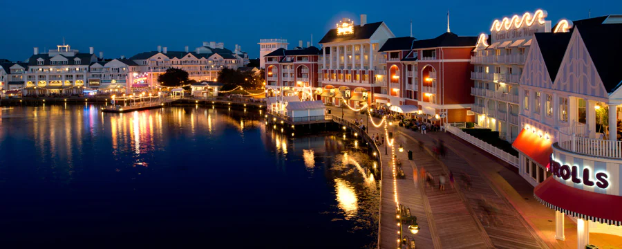 Disney’s BoardWalk Villas — resort view