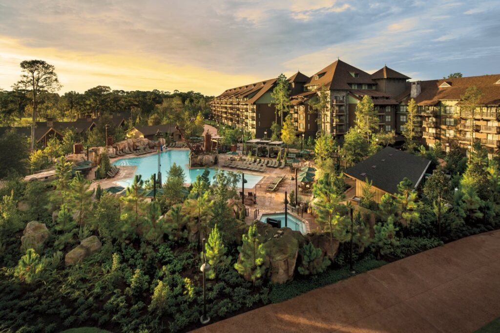 Boulder Ridge Villas at Disney’s Wilderness Lodge — resort view