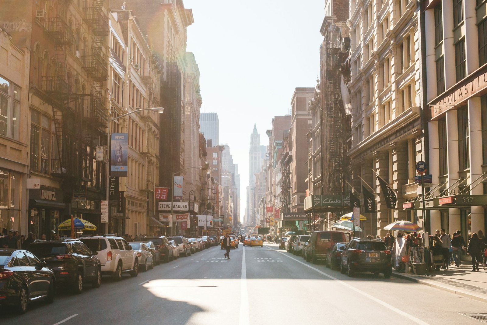 City street scene in the spirit of Universal Studios Florida