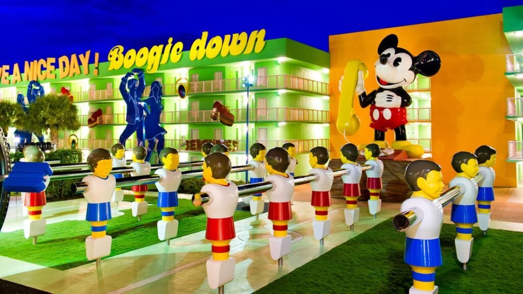 Disney’s Pop Century Resort — resort view